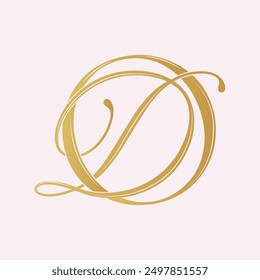 DO, OD, logotipo DO, Letra DO, monograma DO, Vector, logotipo, Boda Iniciales del monograma, logotipo de la Boda, monograma de la Boda, diseño del logotipo