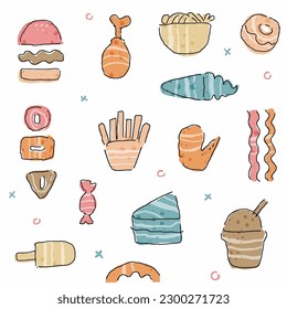 doodle abstract illustration for decoration