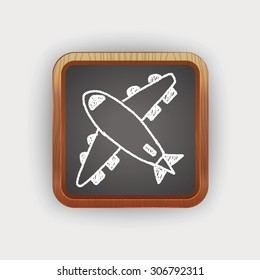 doodle airplane