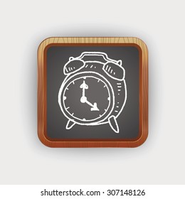 doodle alarm clock
