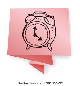 doodle alarm clock