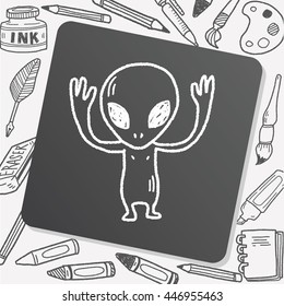 Doodle Alien