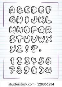 doodle alphabet