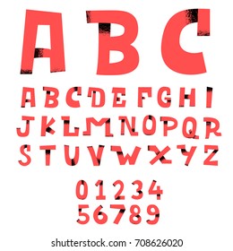 Doodle Alphabet,fun Font