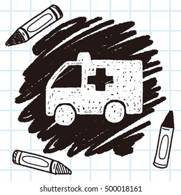 doodle ambulance