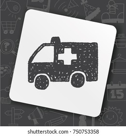 doodle ambulance