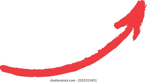 Doodle Arrow Brush Vector Illustration