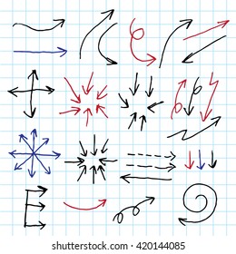 Doodle Arrow set