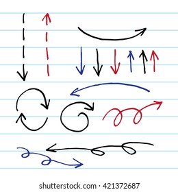 Doodle Arrow set