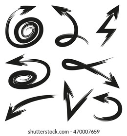 doodle arrow set