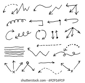 Doodle Arrow set