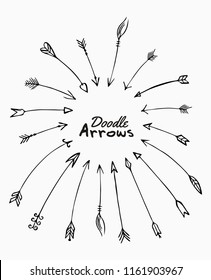 Doodle arrows collection