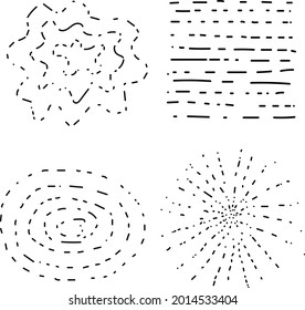 Doodle Art Doodle Vector Black Doodle Stock Vector (Royalty Free ...