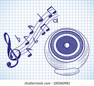 Doodle audio speaker