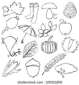 doodle autumn images