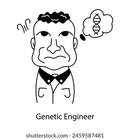Este es el avatar de un ingeniero genético 