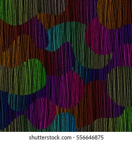 Doodle background. Abstract shapes layout. Ink scribble template. Pencil hand drawn effect. Sketch vector illustration for web design or modern printed products.