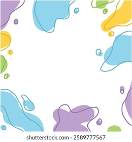 A doodle background design art