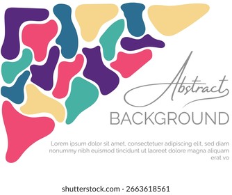 Doodle background vector design on isolated white background. Abstract background flat vector illustration.