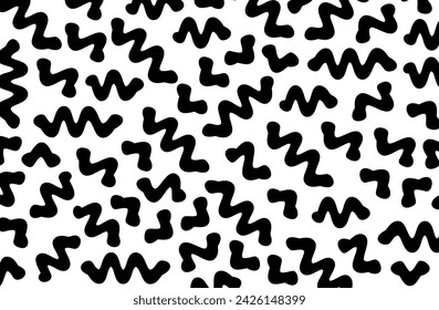 doodle background, vector illustration, unique background