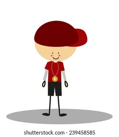 Doodle bad boy - Full Color