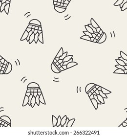 doodle badminton