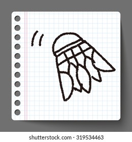 doodle badminton