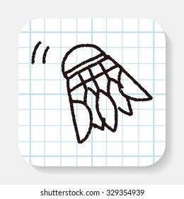 doodle badminton