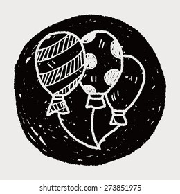 doodle balloon