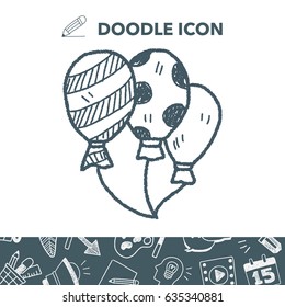 doodle balloon
