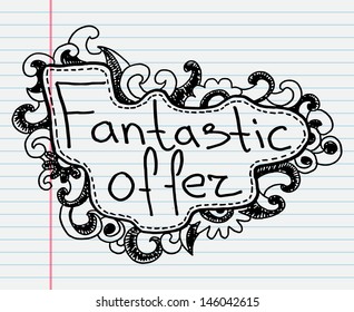 Doodle banners for sale in e-shop or normal store. You can make design for any promo actions