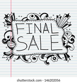 Doodle banners for sale in e-shop or normal store. You can make design for any promo actions