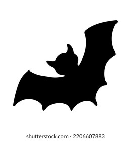 Doodle bat. Hand drawn vector illustration