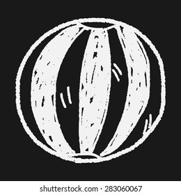 Doodle Beach Ball