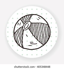 Doodle Beach Ball