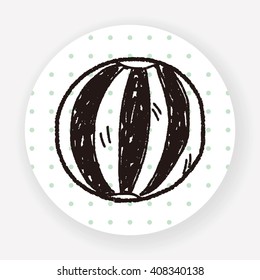 Doodle Beach Ball