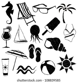 doodle beach images