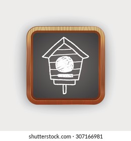 doodle bird house