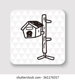 doodle bird house