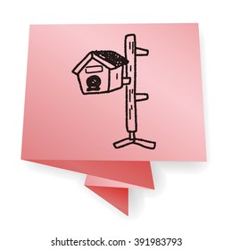 doodle bird house