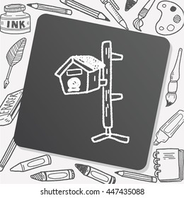 doodle bird house