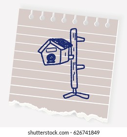 doodle bird house