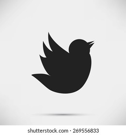 Doodle bird icon