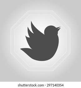 Doodle bird icon