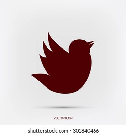 Doodle bird icon