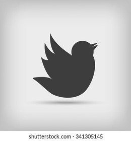 Doodle bird icon
