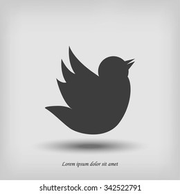 Doodle bird icon