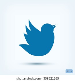 Doodle bird icon