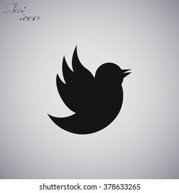Doodle bird icon