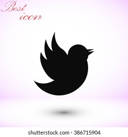 Doodle bird icon